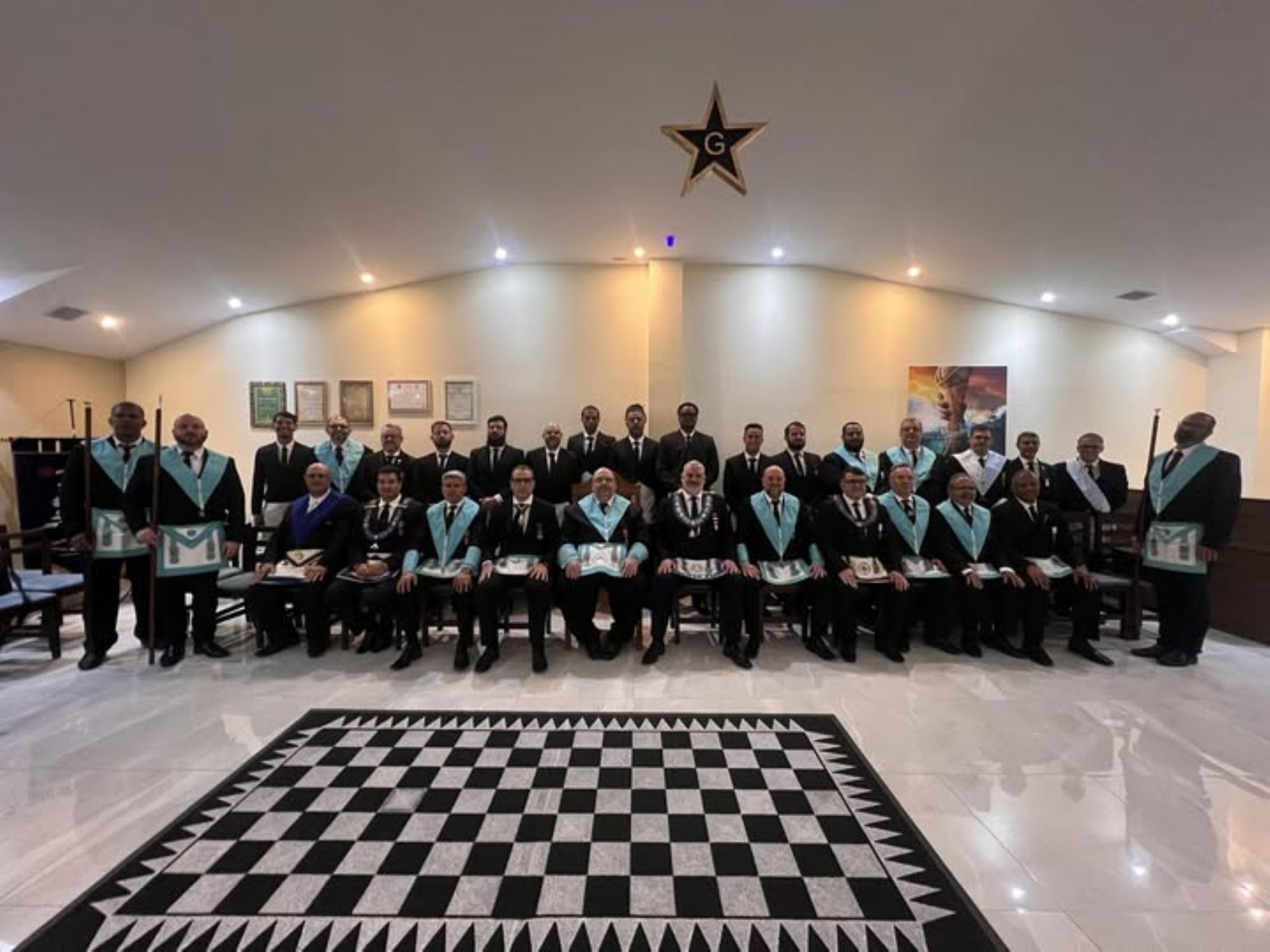 Loja Maçônica na Baixada Santista faz Iniciação de Pai e Filho criando laços ainda mais fortes na Familia
