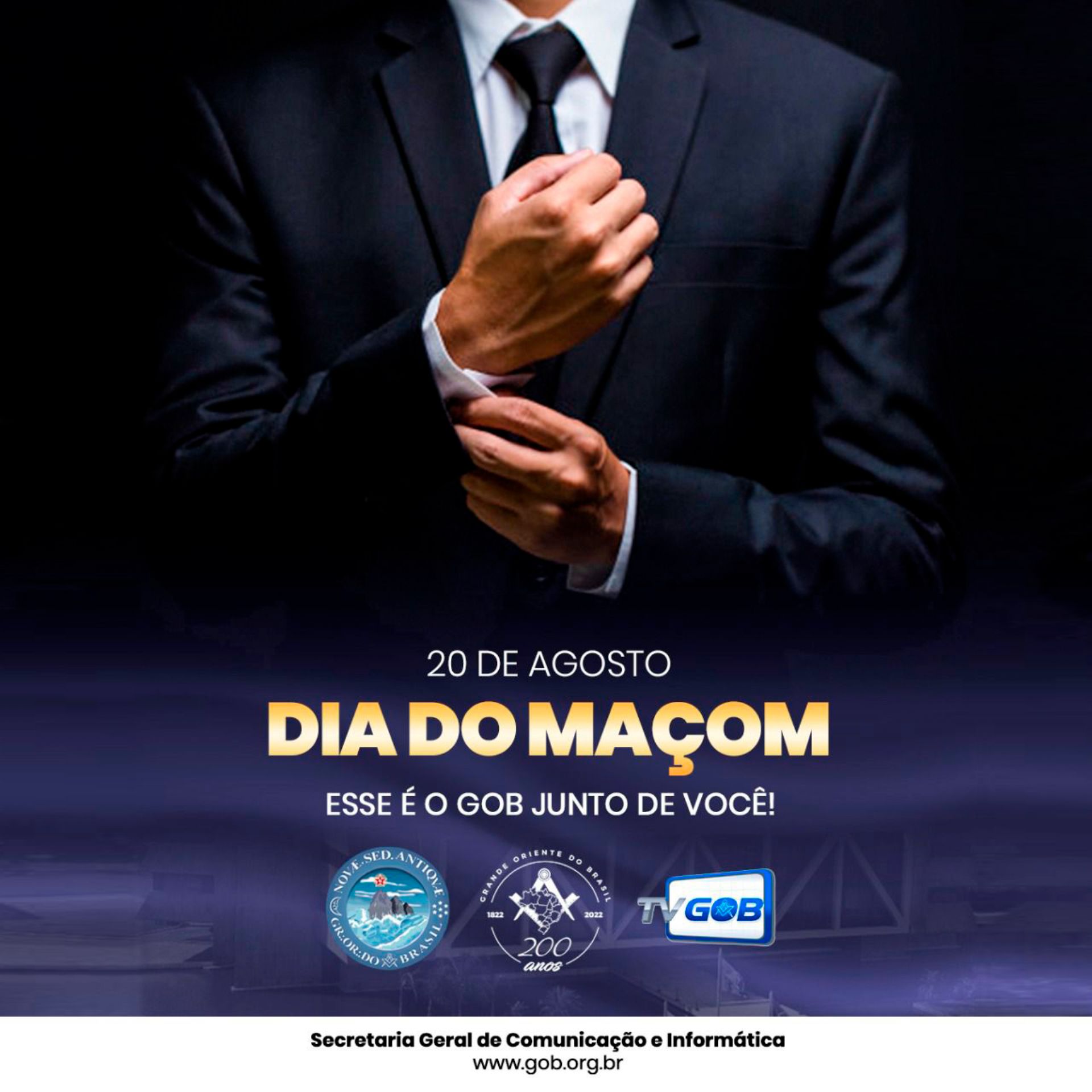 20 DE AGOSTO - DIA DO MAÇOM