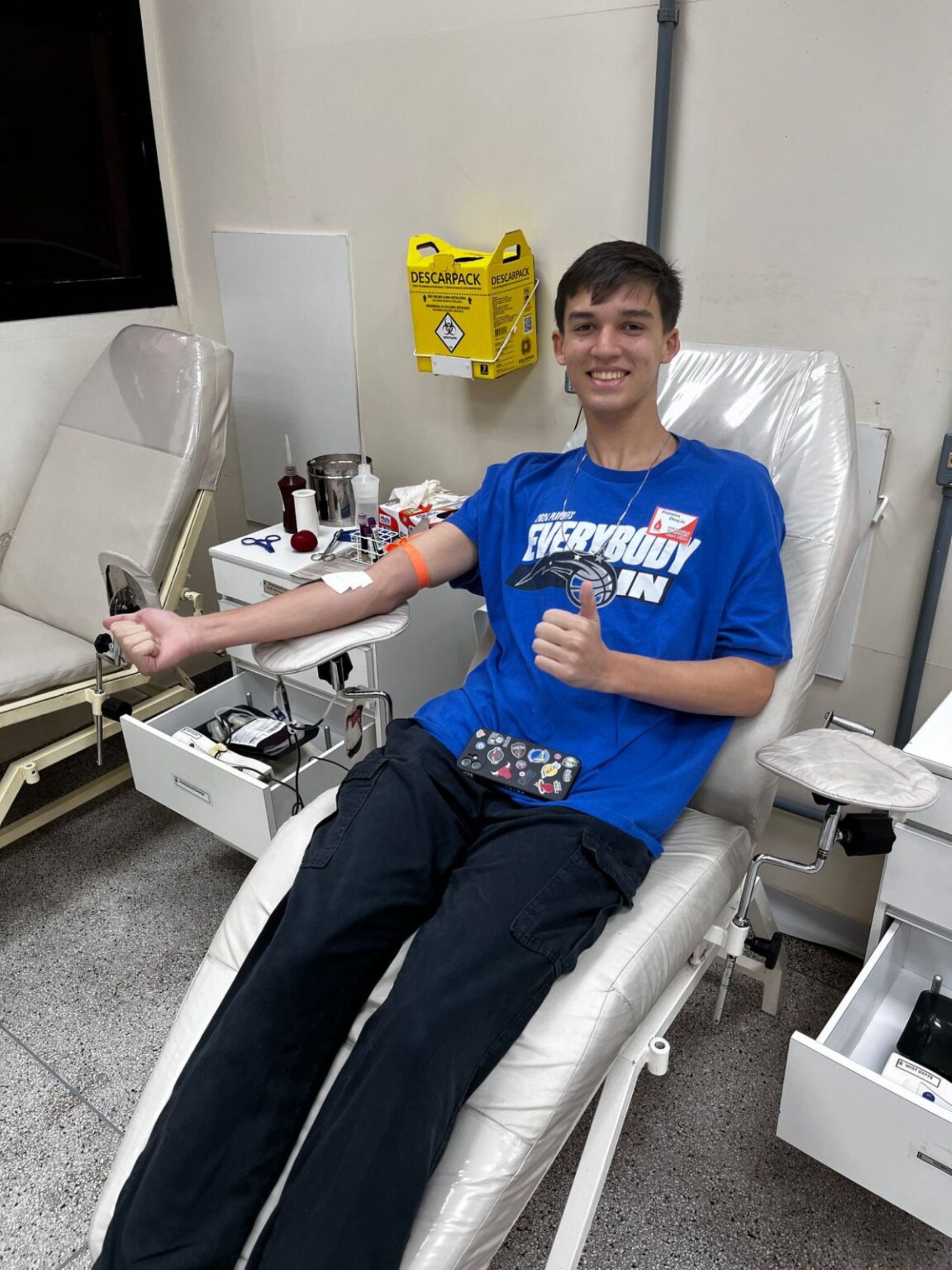 Campanha de Doação de Sangue do Capítulo Fraternidade de Santos mobiliza solidariedade no Oriente de Santos