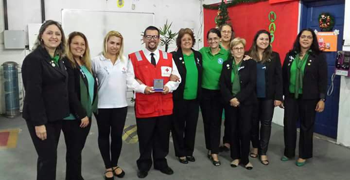 VICE-PRESIDENTE DA CRUZ VERMELHA-SV REALIZA PALESTRA ORGANIZADA PELA FRAFEM CELULA MATER DA NACIONALIDADE